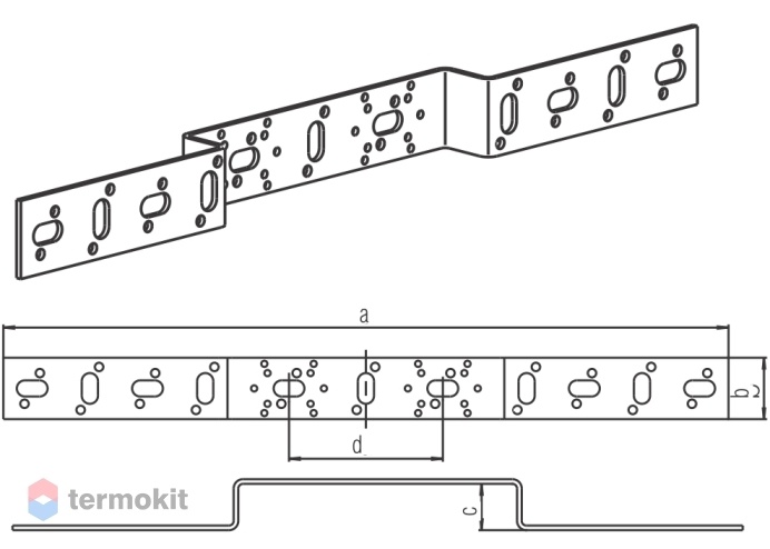Кронштейн Rehau О 75/150