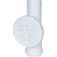 STOUT Ревизия с круглой крышкой канализационная бесшумная D 58