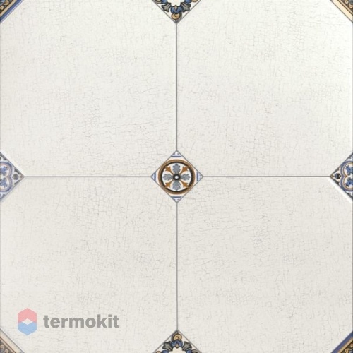 Керамогранит El Molino Manises Decor Blanco 58x58