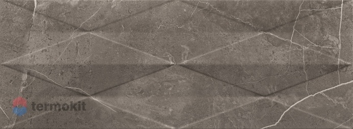Керамическая плитка Tubadzin Chisa W-graphite STR настенная 32,8x89,8