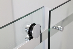 Душевой уголок Black&White Stellar Wind 1950x1000x800 (прозрачное стекло) хром S208-800x1000