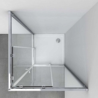 Душевой уголок Vincea Soft 1950x900x900 черный VSS-3SO900CLB