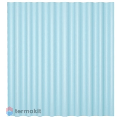 Шторка для ванной WasserKRAFT Oder 200x180 голубой SC-30201