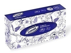 Салфетки косметические Luscan 2-слойные 100 шт