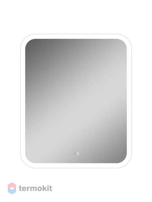 Зеркало Континент Glamour medium 70 с подсветкой, антизапотеванием белый ЗЛП498