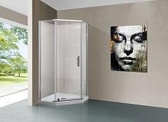 Душевой уголок Vincea Stresa 1950x900x900 хром VSP-1S900CL