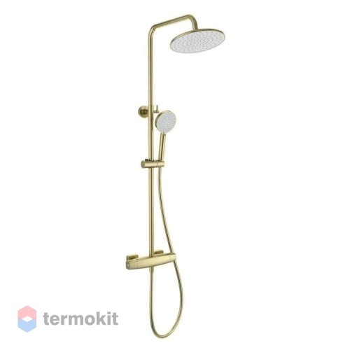 Душевая система с термостатом WONZON & WOGHAND Золото WW-B3035-A-BG