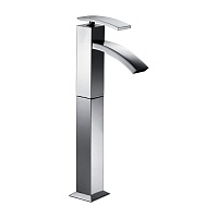 Смеситель для раковины высокий Jacuzzi Rubinetteria Glint c донным клапаном хром 0IQ00488JA00