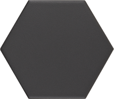 Керамогранит Equipe Kromatika 26467 Black Hex 11,6х10,1