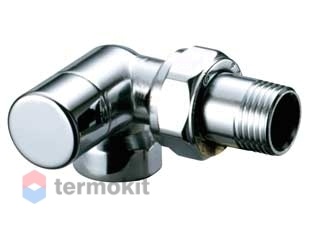 Far Вентиль запорный трехосевой левосторонний 1/2" ВР, EPDM