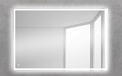 Зеркало Belbagno SPC с встроенным светильником и сенсорным выключателем 50 SPC-GRT-500-600-LED-TCH