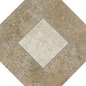 Керамогранит Kerama Marazzi Брюссель SG244400N бежевый темный светлый матовый 24x24