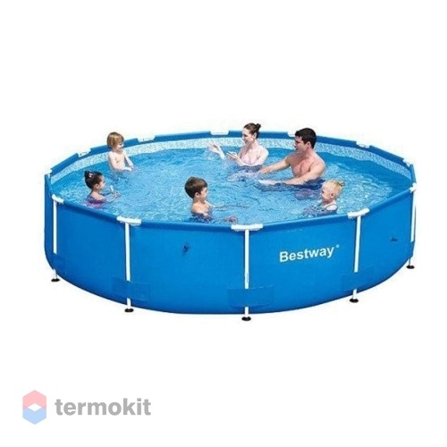 Бассейн Bestway SINGLE POOL MAX каркасный круглый 305х100 см, 15327