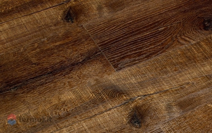 Каменно-полимерная плитка Alpine Floor Real Wood Eco2-2 МС Дуб Мокка