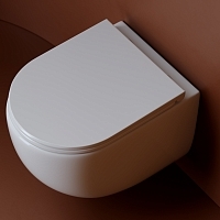 Унитаз подвесной Ceramicanova Up с сиденьем микролифт CN4007