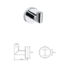 Крючок Bemeta OMEGA 104206022