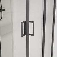 Душевой уголок Vincea City 1950x900x900 вороненая сталь VSS-5CT900CLGM