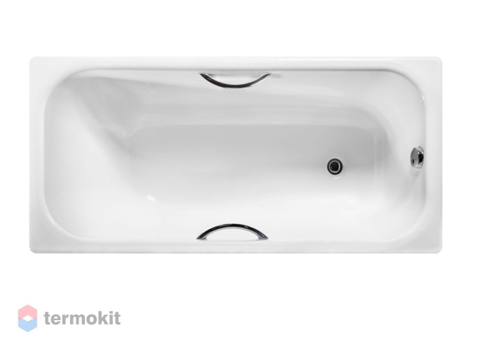 Чугунная ванна Wotte Start УР 1600х750 c отверстиями для ручек БП-00000002