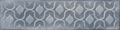 Керамическая плитка Cifre Drop Relieve Blue Brillo настенная 7,5х30