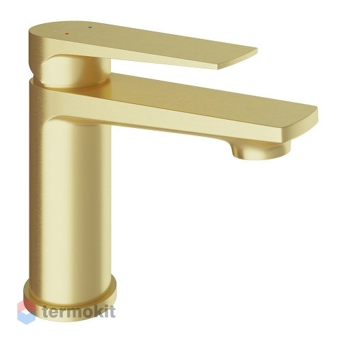 Смеситель для раковины Aqueduto LINHA золото шлифованное LIN0250