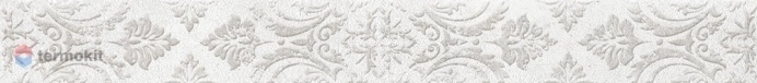 Керамическая плитка Global Tile Loft GT68VG серая бордюр 5,4x50