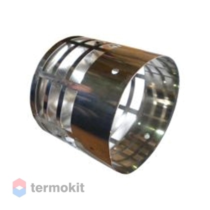 Ferroli Элемент конечный трубы дымоудаления "искрогаситель" D80 нержавеющая сталь