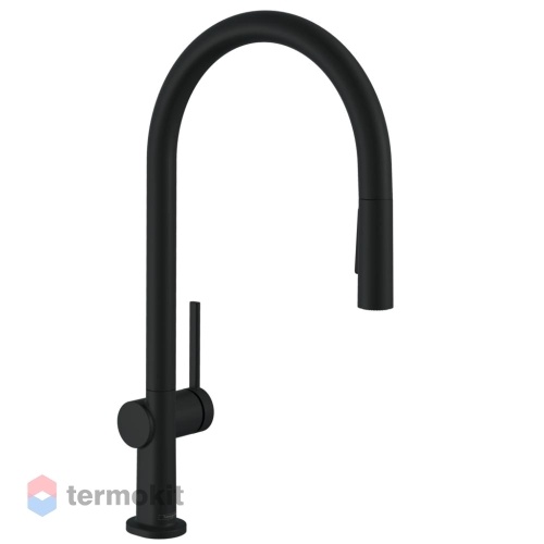 Смеситель для кухни Hansgrohe Talis M54 черный матовый 72800670