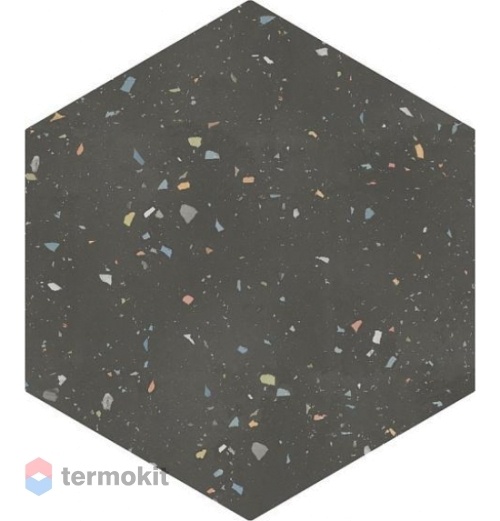 Керамогранит DNA Tiles Terrazzo Graphite Colours 32x36,8