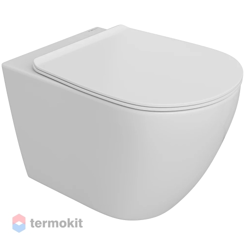 Унитаз подвесной STWORKI Готланд сиденье с механизмом Microlift S13401WH