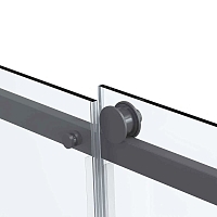 Душевой уголок Vincea Como Soft 1950x1300x1000 вороненая сталь VSR-1CS1013CLGM