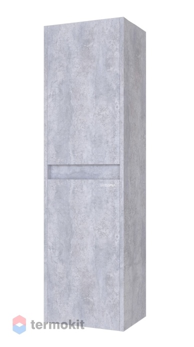 Шкаф-колонна Grossman Эдванс 35 подвесной цемент светлый 303504