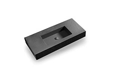 Раковина мебельная ACQUABELLA INTEGRA Черный INTEGRA CF SLATE 100 NEGRO