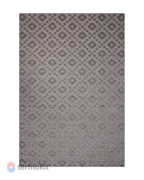 Ковёр Merinos Sigma 80x150 прямоугольный бежевый/серый D929