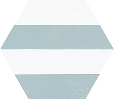 Керамогранит Codicer Porto Hex. Capri Aqua 25x22