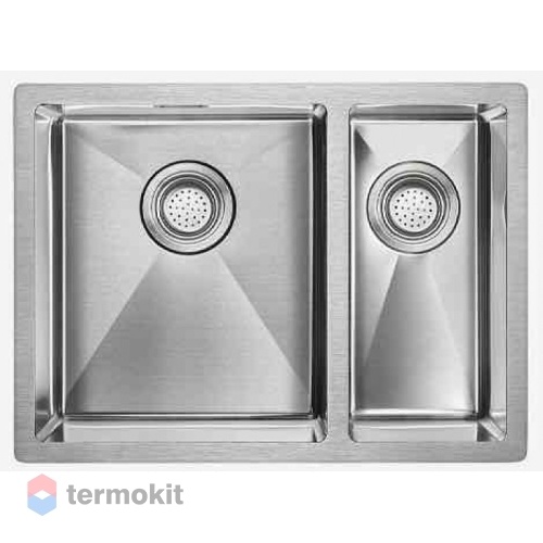 Мойка для кухни Paulmark ANNEX брашированная сталь PM545944-BS