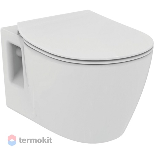 Унитаз подвесной Ideal Standard CONNECT с сиденьем микролифт E803501+E772401