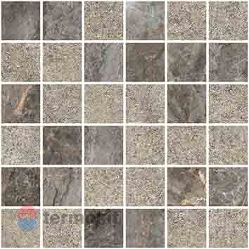 Керамогранит Vitra Marble-Stone K9498868R001VTE0 Мозаика Тауп Матовый 30х30 (5x5)