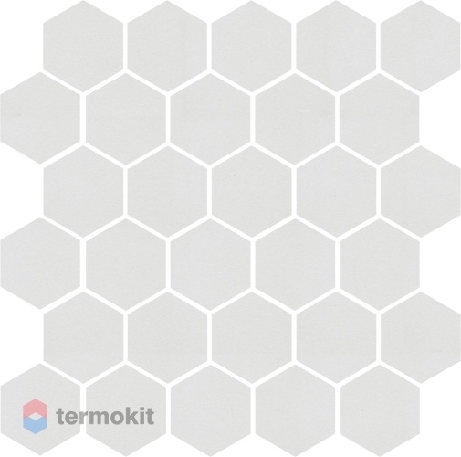 Керамическая плитка Kerama Marazzi Агуста 63000 белый натуральный (полотно из 30 частей) 29,7х29,8