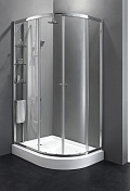 Душевой уголок CEZARES ANIMA RH-2 2000x1000x1200 (матовое стекло) Хром
