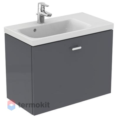 Тумба под раковину Ideal Standard CONNECT SPACE 69 подвесная правый серый E0317KR