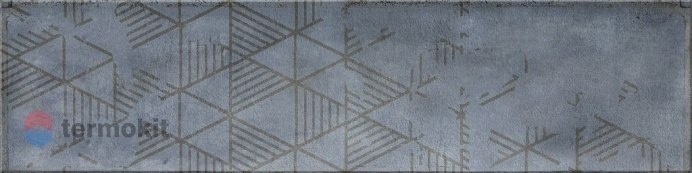 Керамическая плитка Cifre Omnia Decor Blue декор 7,5x30