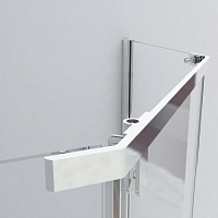 Душевой уголок Vincea Stresa 1950x900x900 вороненая сталь VSP-1S900CLGM