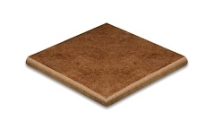 Ступень RosaGres Concept Cacao Anti-Slip DP1 угловая 317х317х38 мм/3