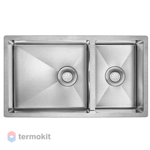 Мойка для кухни Paulmark OSSER брашированная сталь PM527844-BS