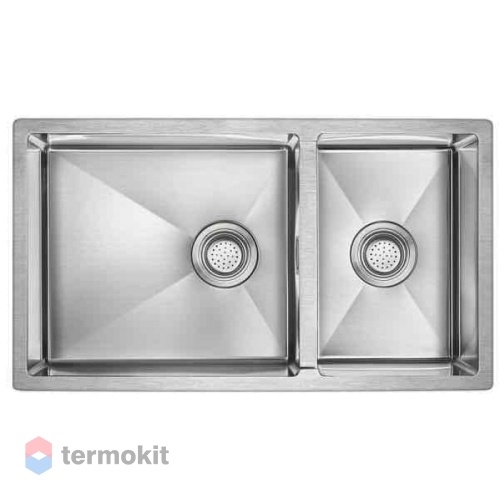 Мойка для кухни Paulmark OSSER брашированная сталь PM527844-BS