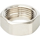 STOUT Разъемное соединение "американка" уплотнение под гайкой O-RING ВН 1/2" никелированное