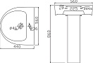 Пьедестал BelBagno Flay BB0102P