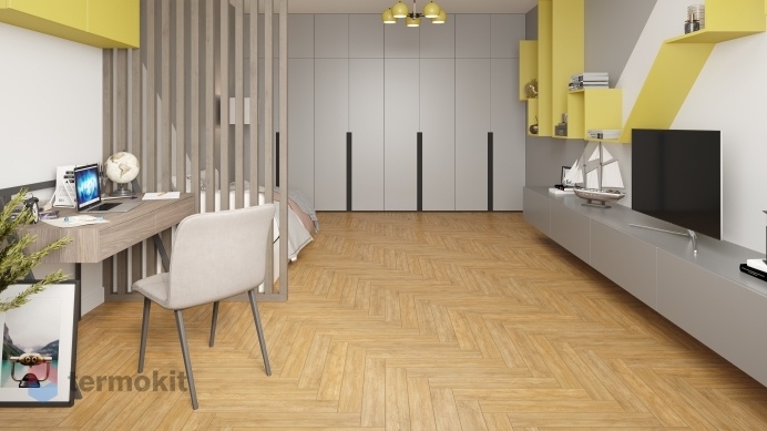 Ламинат Alpine Floor Herringbone 12 Pro LF106-4 Дуб Тулуза