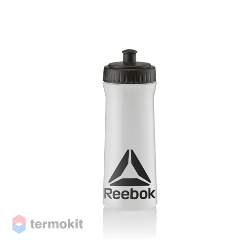 Бутылка для тренировок Reebok 500 ml прозр-черн RABT11003CLBK