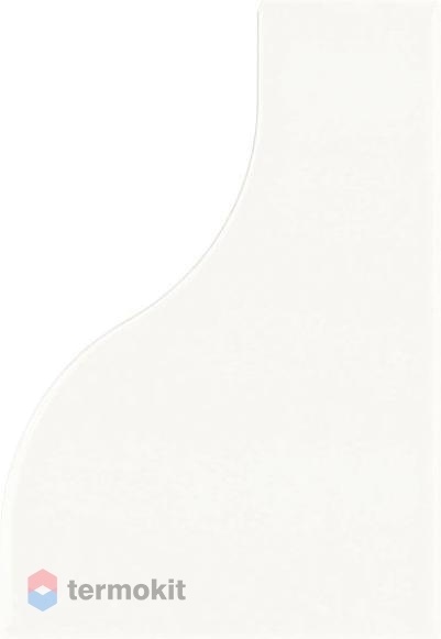 Керамическая плитка Equipe Curve 28844 White Gloss настенная 8,3x12